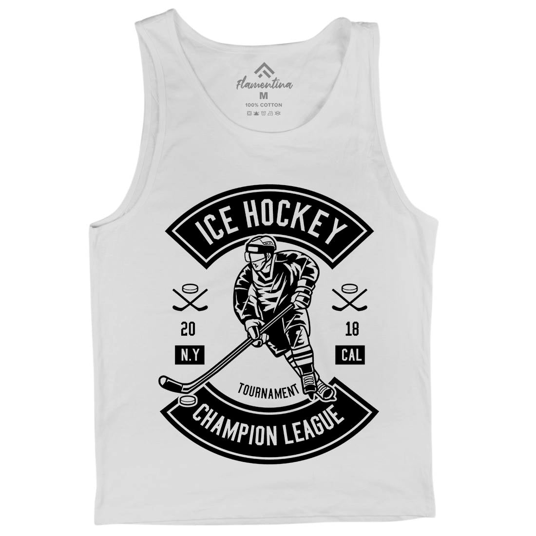 Ice Hockey Champion League Mens Tank Top Vest Sport B564