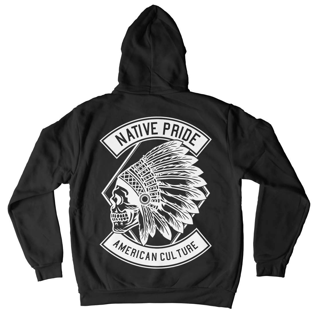 Indian Native Pride Mens Hoodie With Pocket American B566