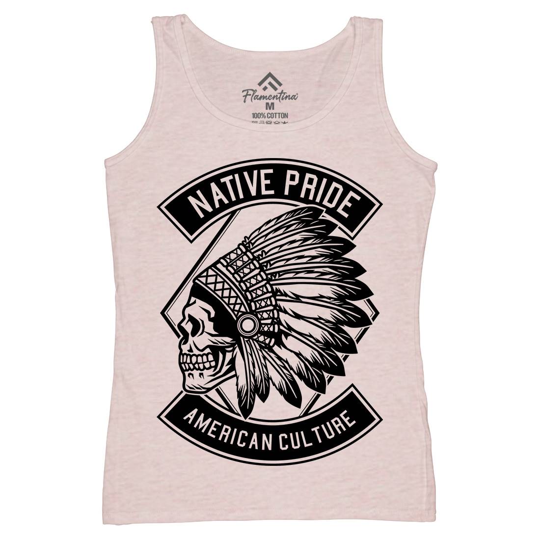 Indian Native Pride Womens Organic Tank Top Vest American B566
