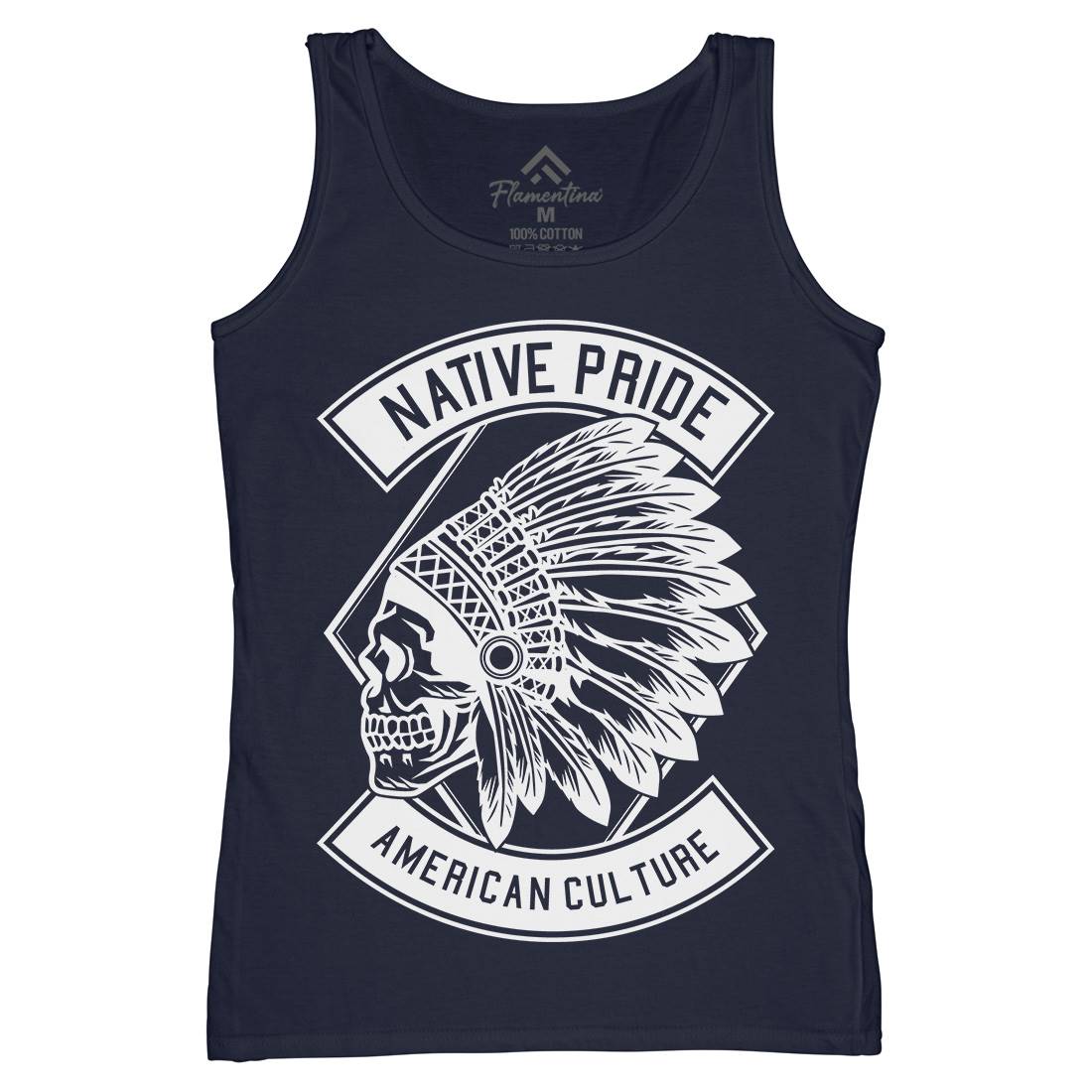 Indian Native Pride Womens Organic Tank Top Vest American B566