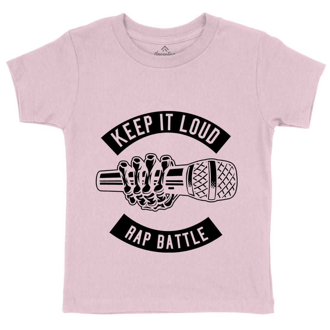 Keep It Loud Kids Crew Neck T-Shirt Music B568