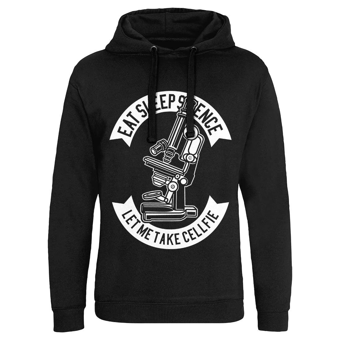 Microscope Mens Hoodie Without Pocket Science B574