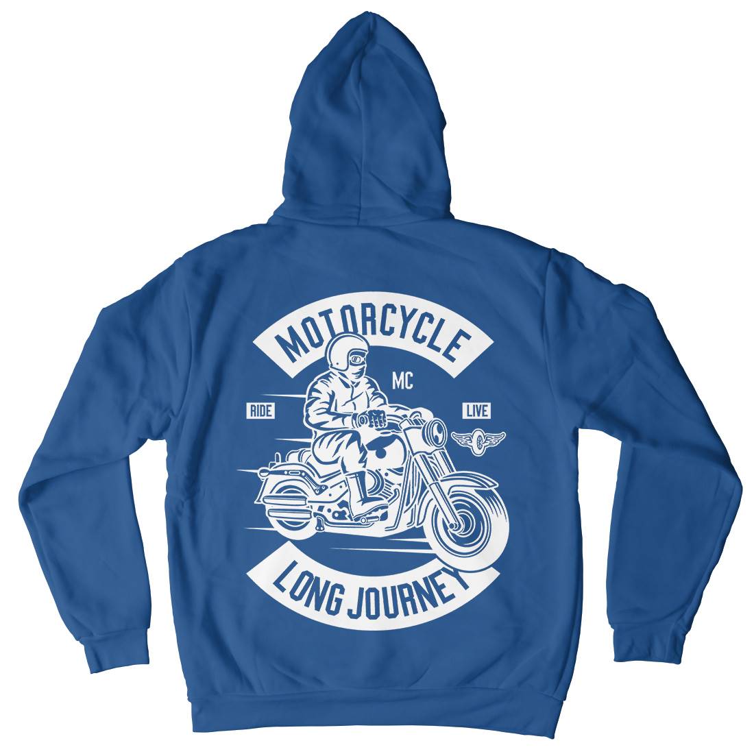 Long Journey Kids Crew Neck Hoodie Motorcycles B583