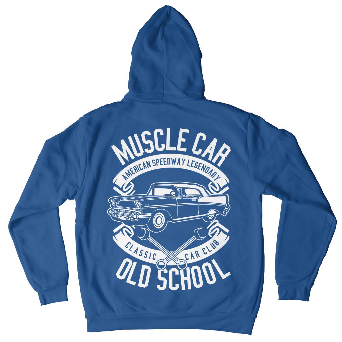 Muscle Car Kids Crew Neck Hoodie Cars B586