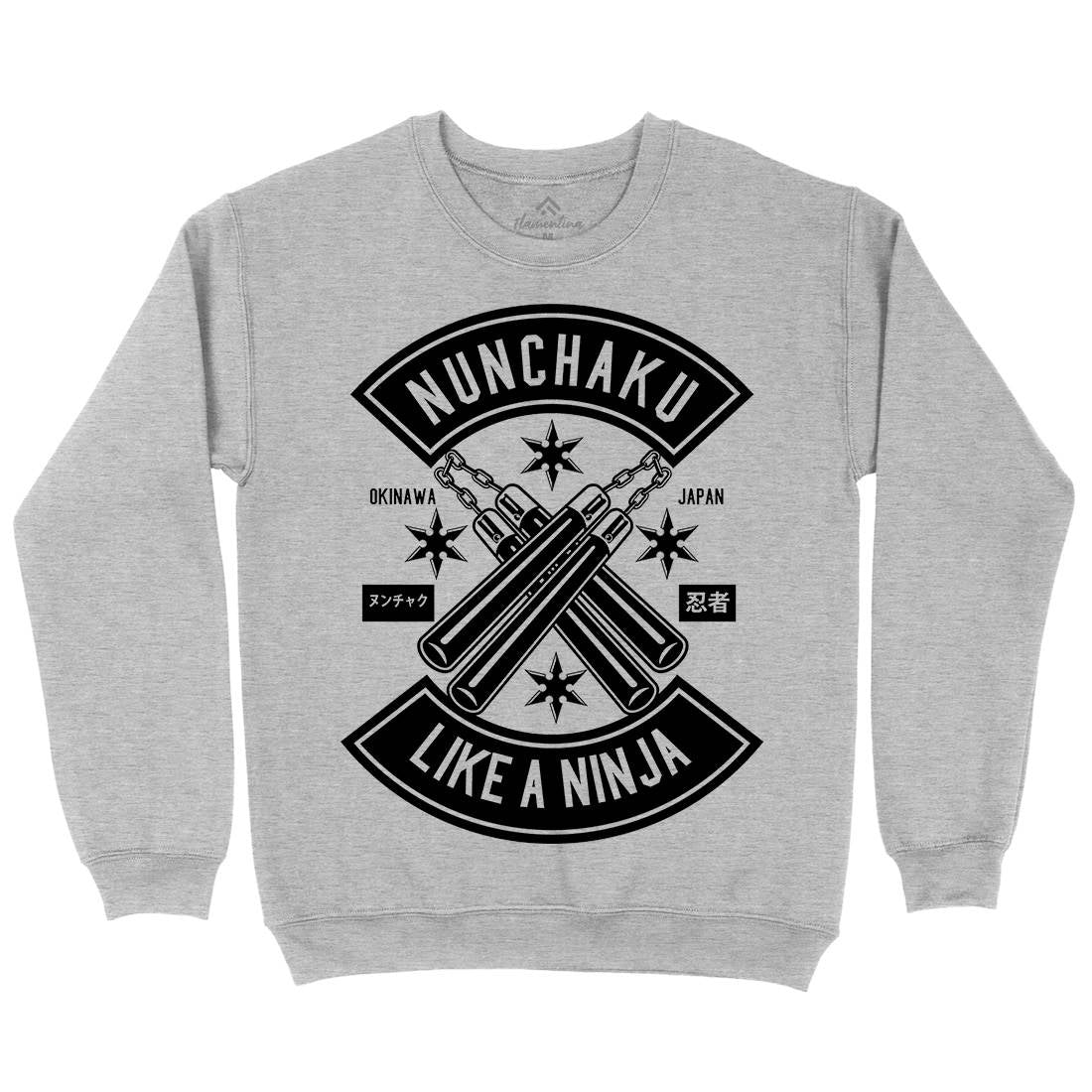 Nunchaku Kids Crew Neck Sweatshirt Sport B589