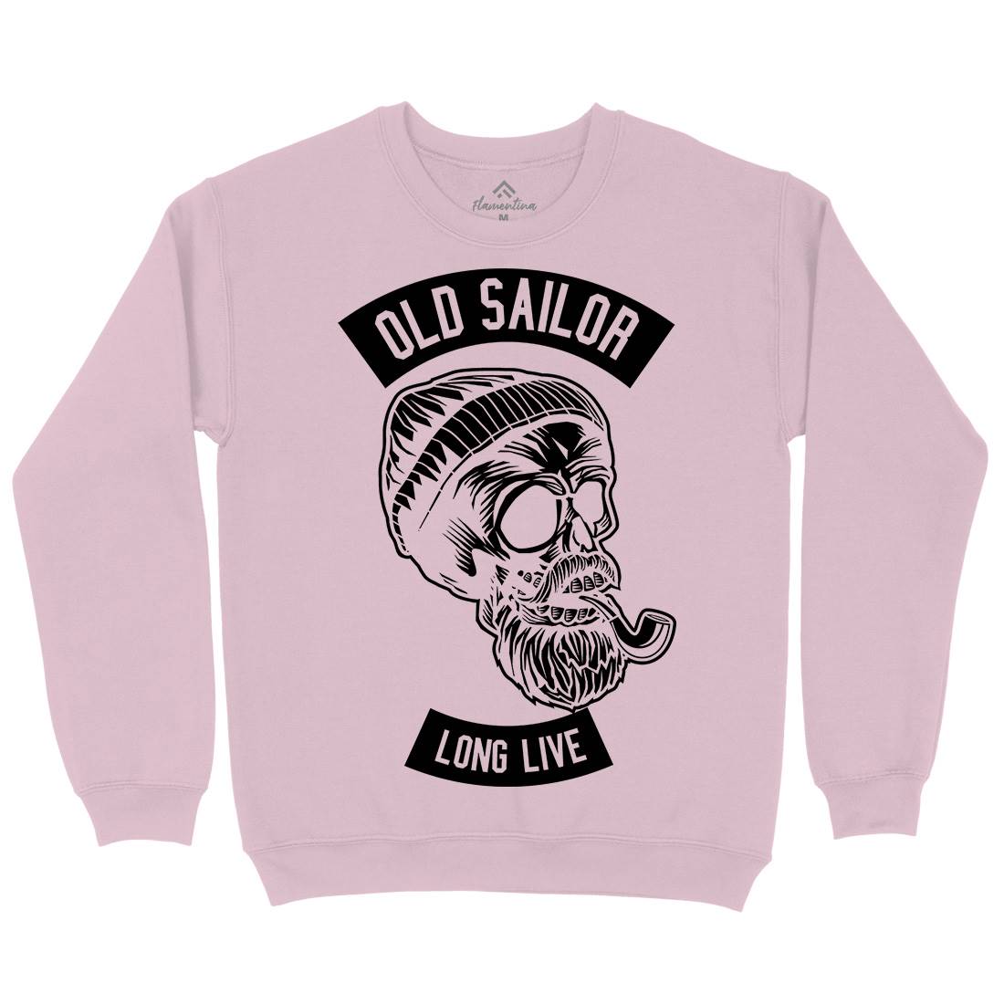 Old Sailor Kids Crew Neck Sweatshirt Navy B590