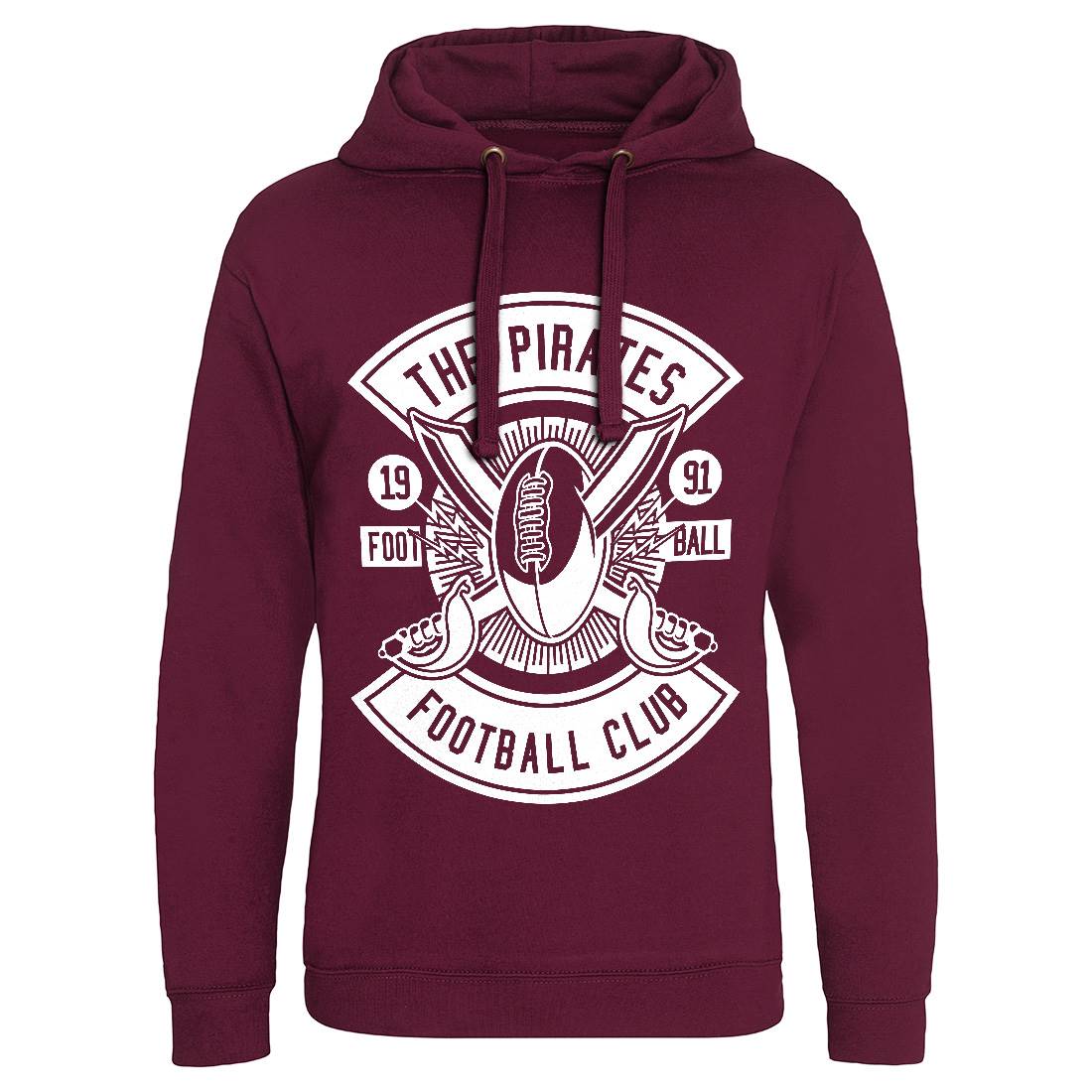 Pirates Football Mens Hoodie Without Pocket Sport B599