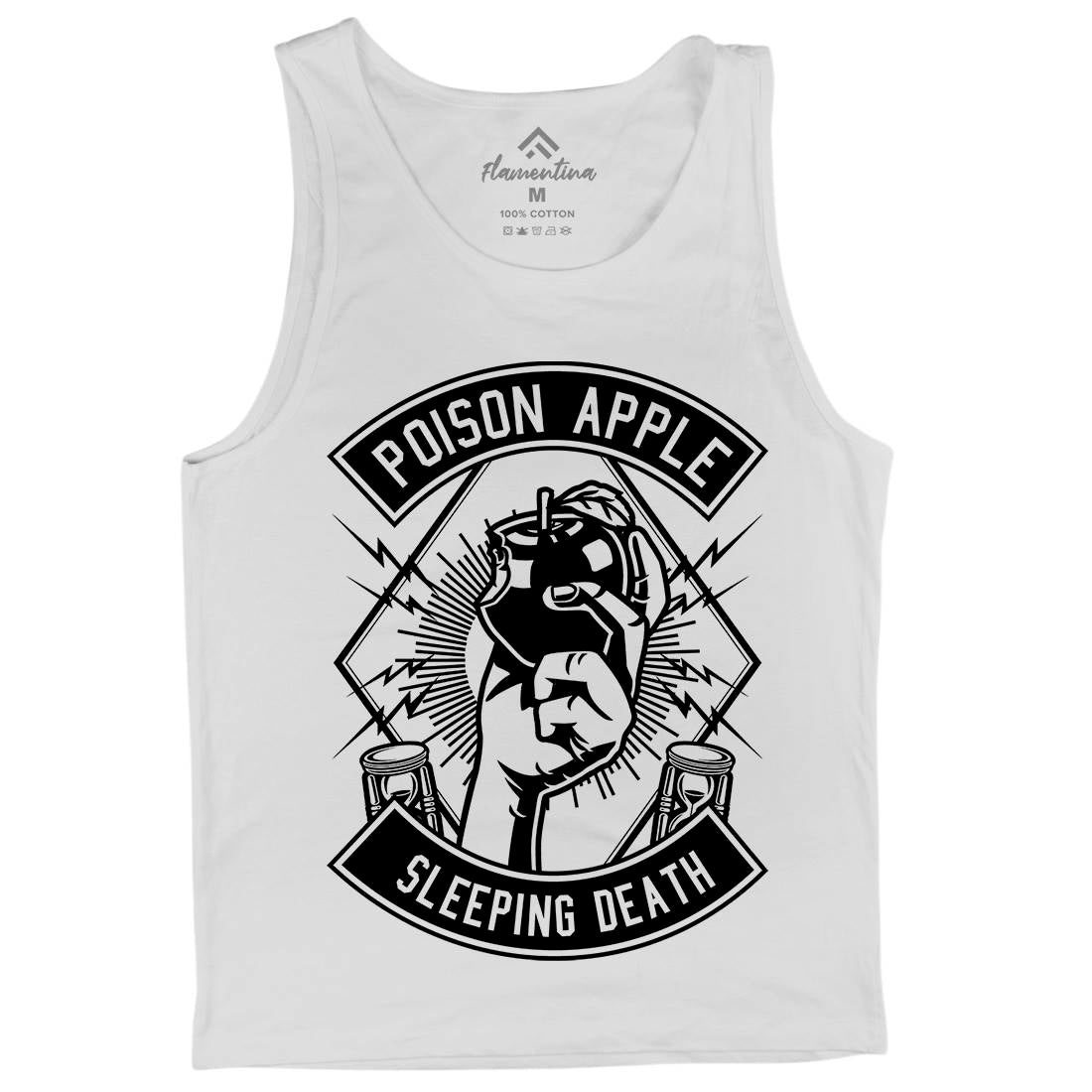 Poison Apple Mens Tank Top Vest Horror B604