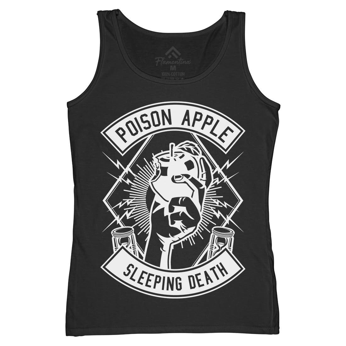 Poison Apple Womens Organic Tank Top Vest Horror B604