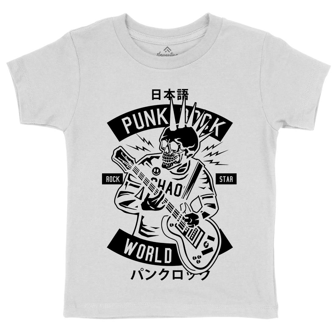 Punk Rock Show Kids Crew Neck T-Shirt Music B606