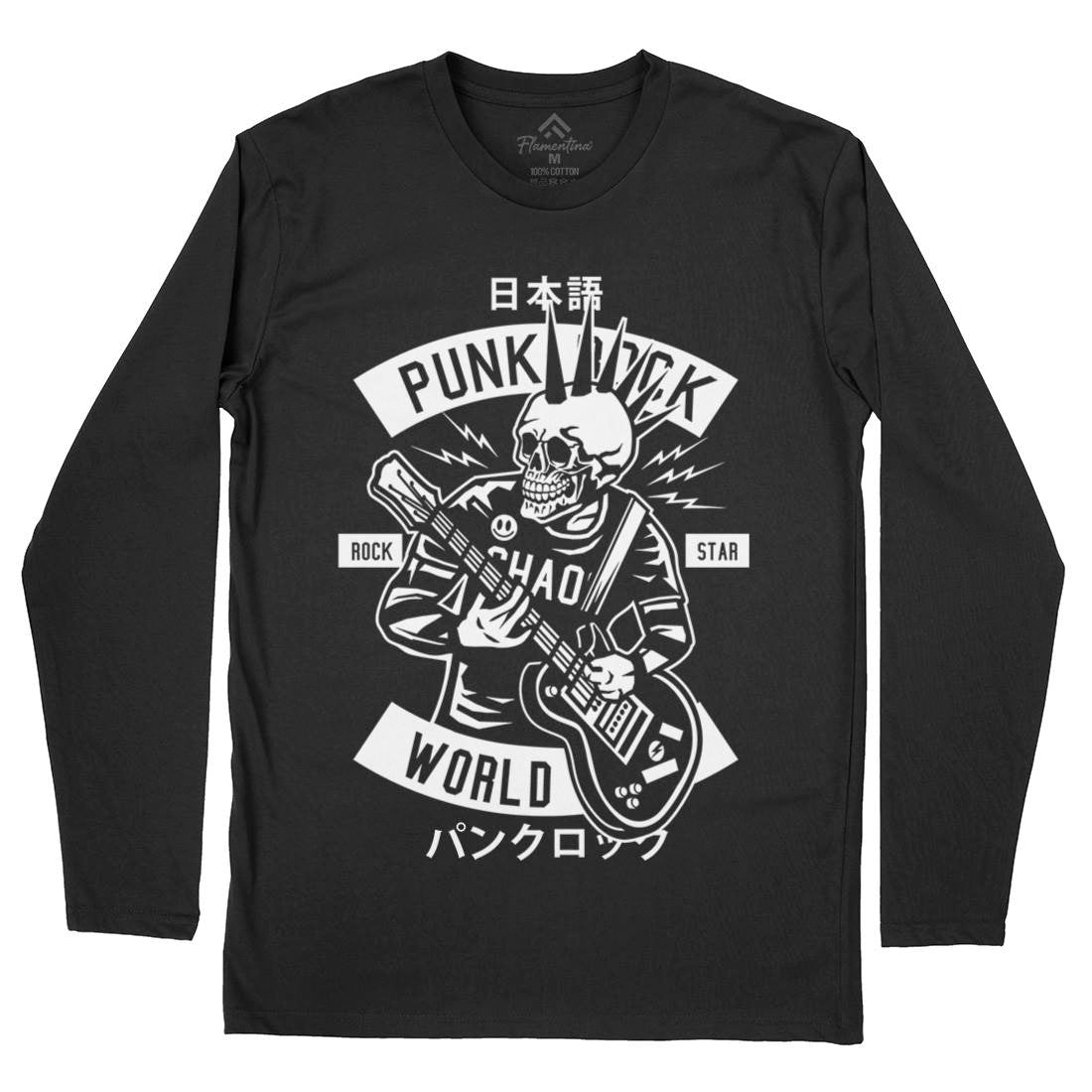 Punk Rock Show Mens Long Sleeve T-Shirt Music B606