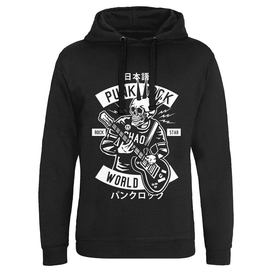 Punk Rock Show Mens Hoodie Without Pocket Music B606