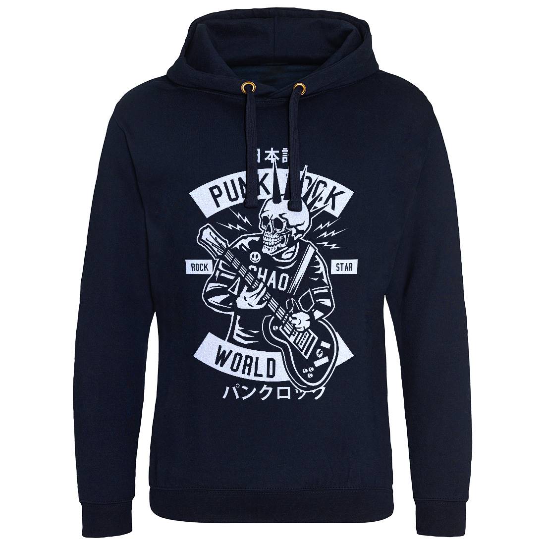 Punk Rock Show Mens Hoodie Without Pocket Music B606