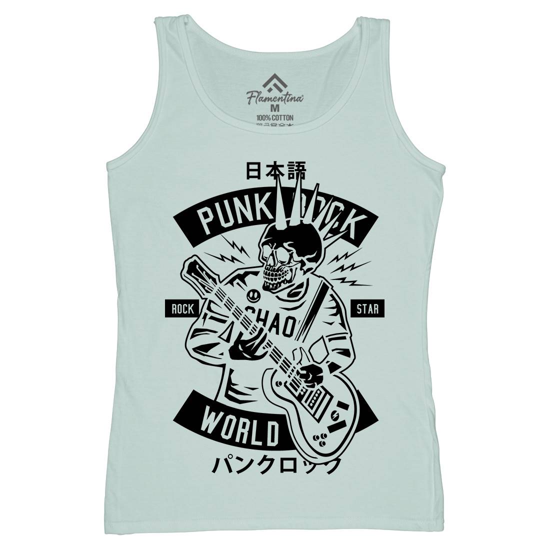 Punk Rock Show Womens Organic Tank Top Vest Music B606