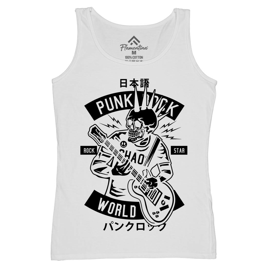Punk Rock Show Womens Organic Tank Top Vest Music B606