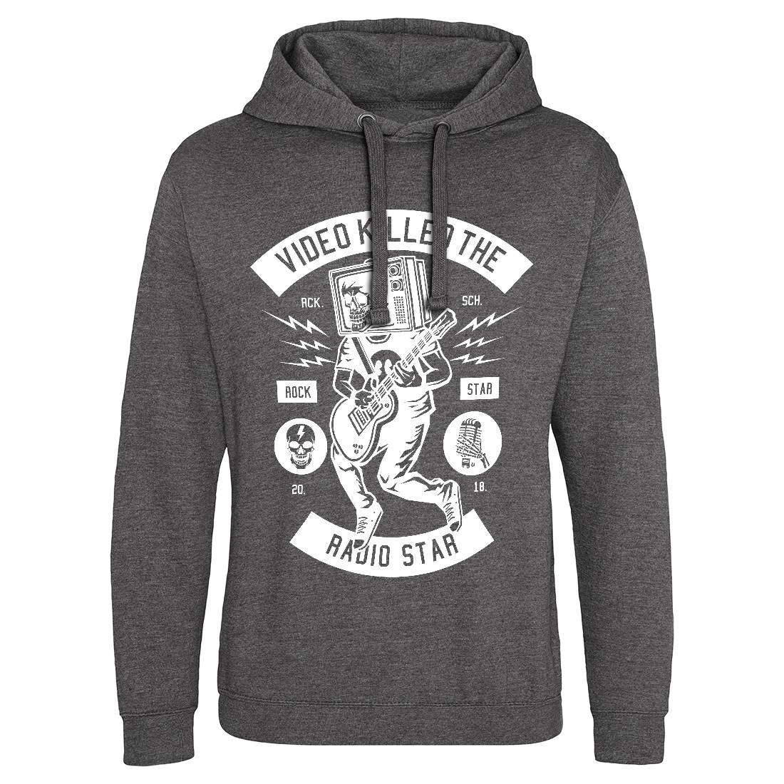 Rock Star Tv Mens Hoodie Without Pocket Music B613