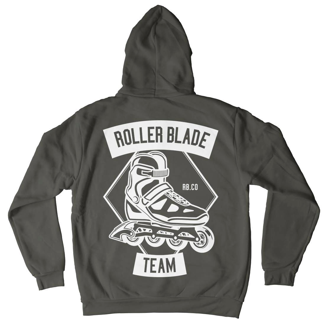 Roller Blade Kids Crew Neck Hoodie Skate B614