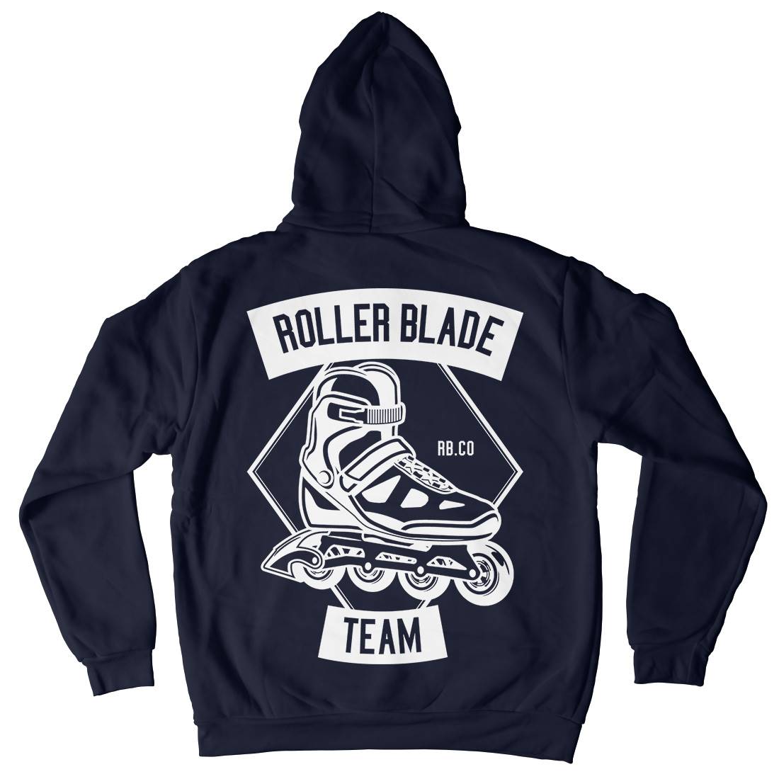 Roller Blade Kids Crew Neck Hoodie Skate B614