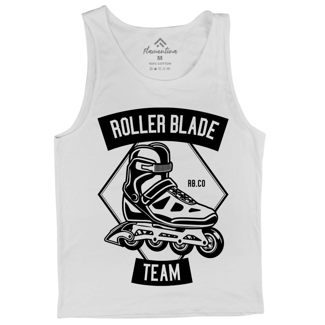Roller Blade Mens Tank Top Vest Skate B614