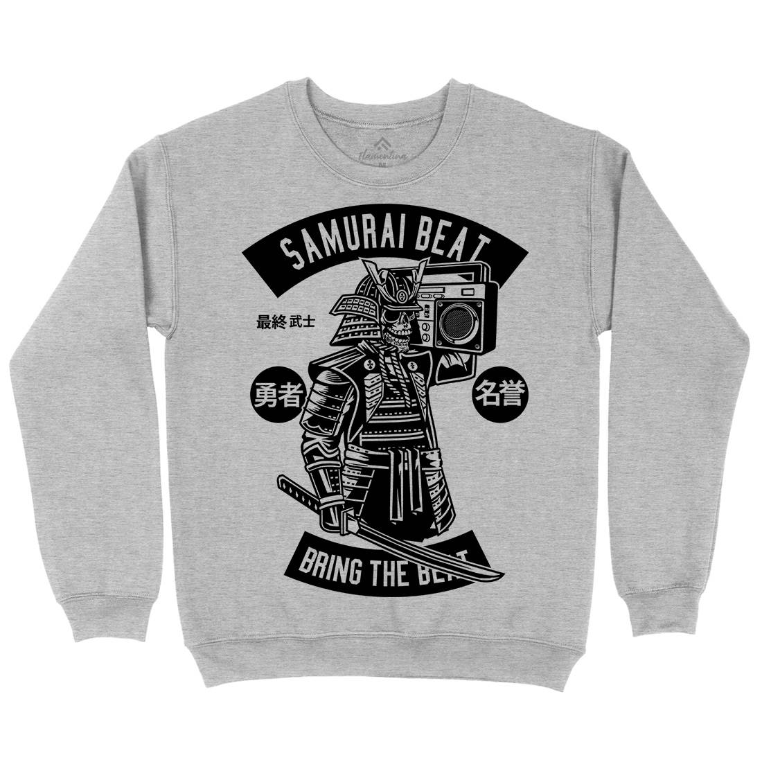 Samurai Beat Kids Crew Neck Sweatshirt Asian B615