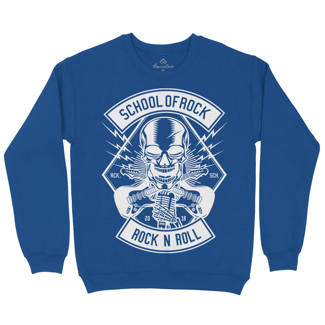 Rock School Kids Crew Neck Sweatshirt Music B617