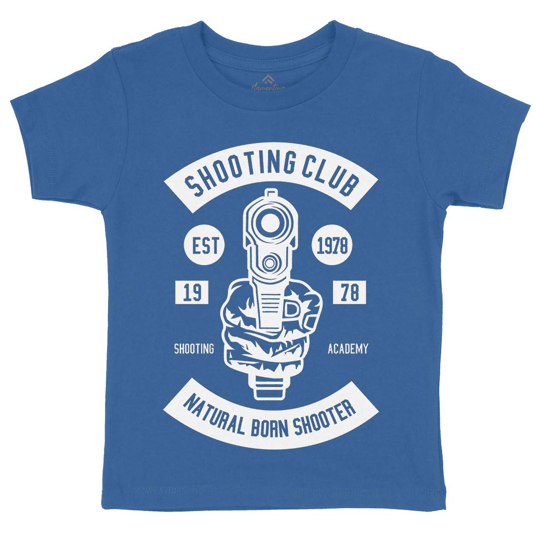 Shooting Club Kids Crew Neck T-Shirt Sport B621