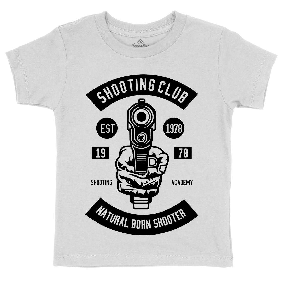 Shooting Club Kids Crew Neck T-Shirt Sport B621