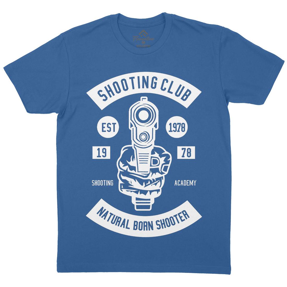 Shooting Club Mens Crew Neck T-Shirt Sport B621