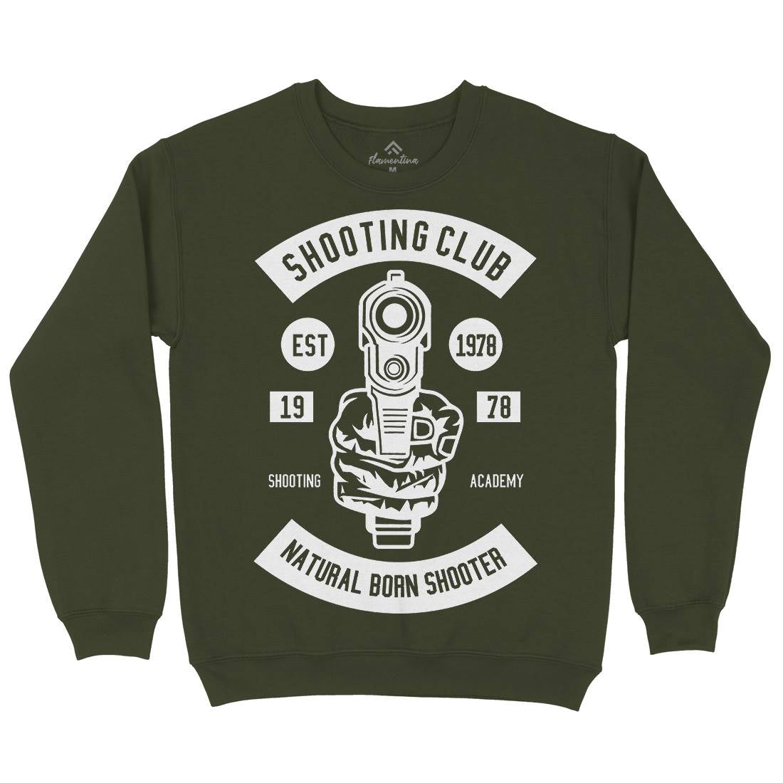 Shooting Club Mens Crew Neck Sweatshirt Sport B621