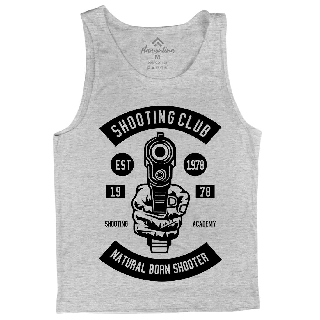 Shooting Club Mens Tank Top Vest Sport B621