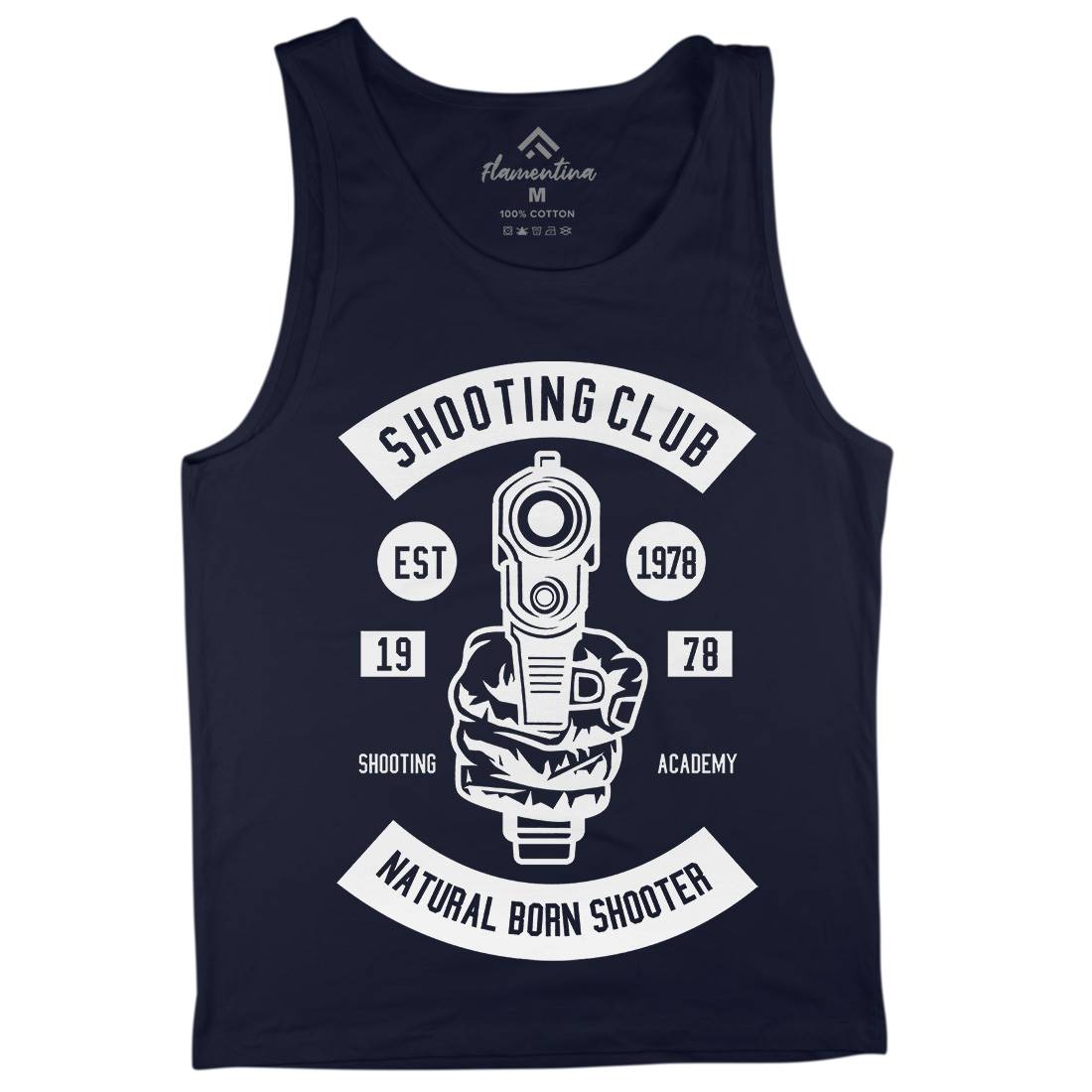 Shooting Club Mens Tank Top Vest Sport B621