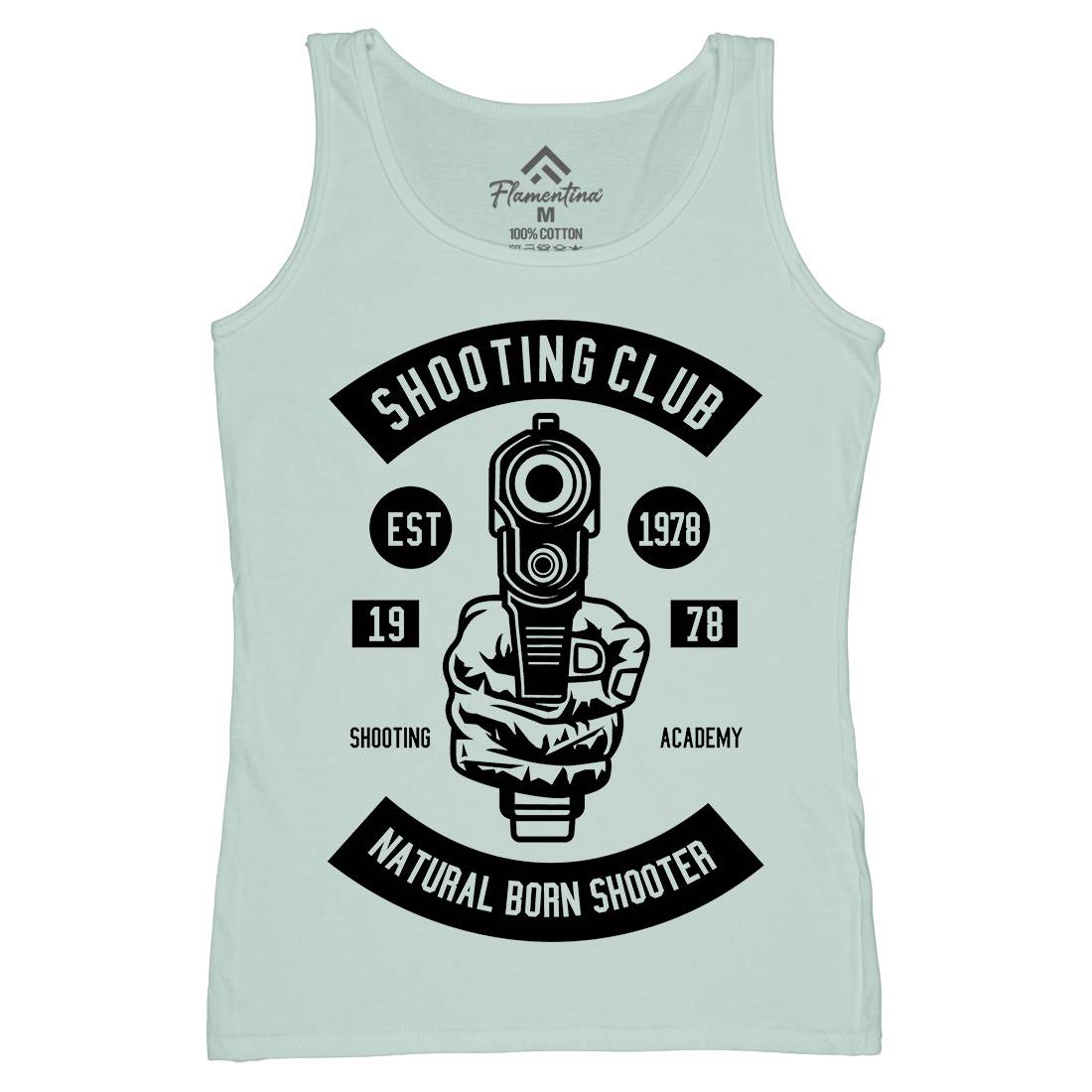Shooting Club Womens Organic Tank Top Vest Sport B621