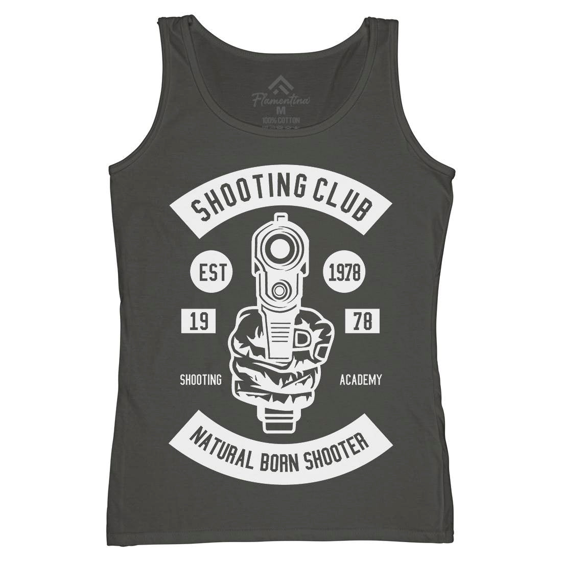 Shooting Club Womens Organic Tank Top Vest Sport B621