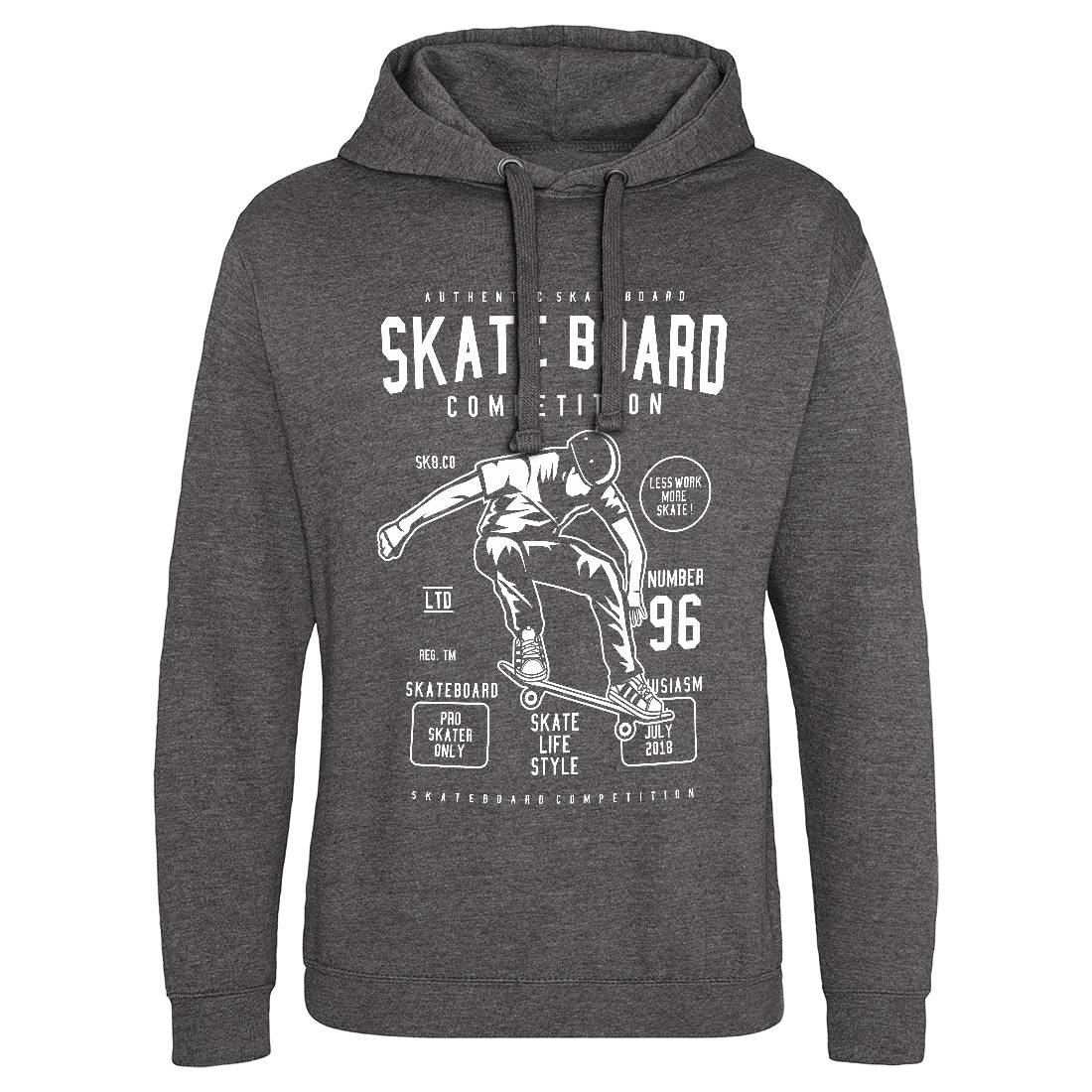 Skateboard Competition Mens Hoodie Without Pocket Skate B623