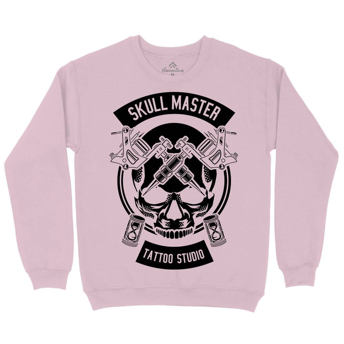 Skull Master Kids Crew Neck Sweatshirt Tattoo B630