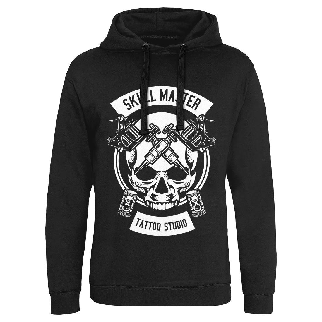 Skull Master Mens Hoodie Without Pocket Tattoo B630