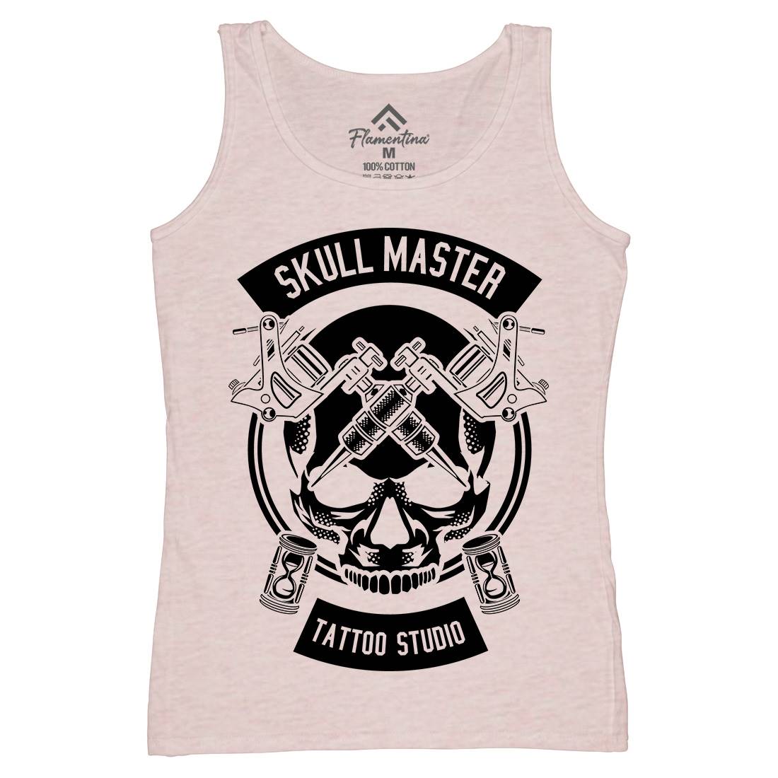 Skull Master Womens Organic Tank Top Vest Tattoo B630