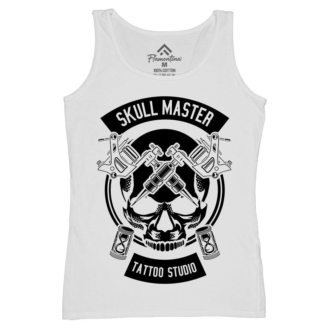 Skull Master Womens Organic Tank Top Vest Tattoo B630