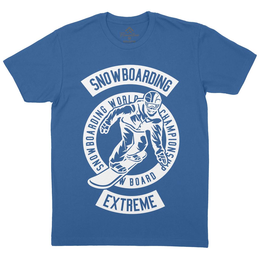 Snowboard Mens Crew Neck T-Shirt Sport B633
