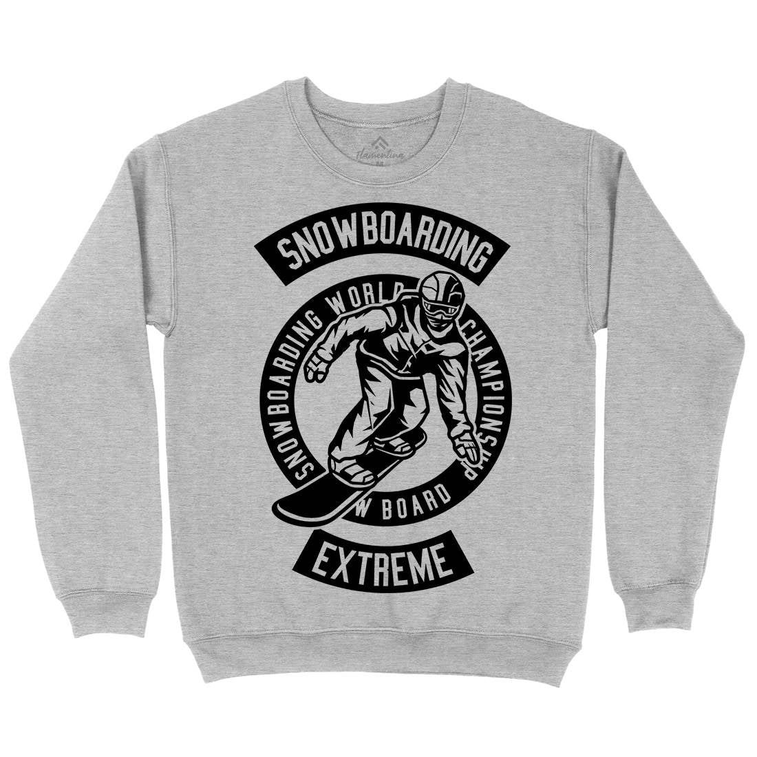Snowboard Kids Crew Neck Sweatshirt Sport B633