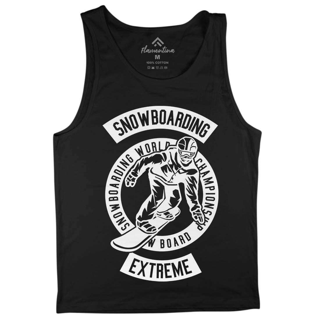 Snowboard Mens Tank Top Vest Sport B633