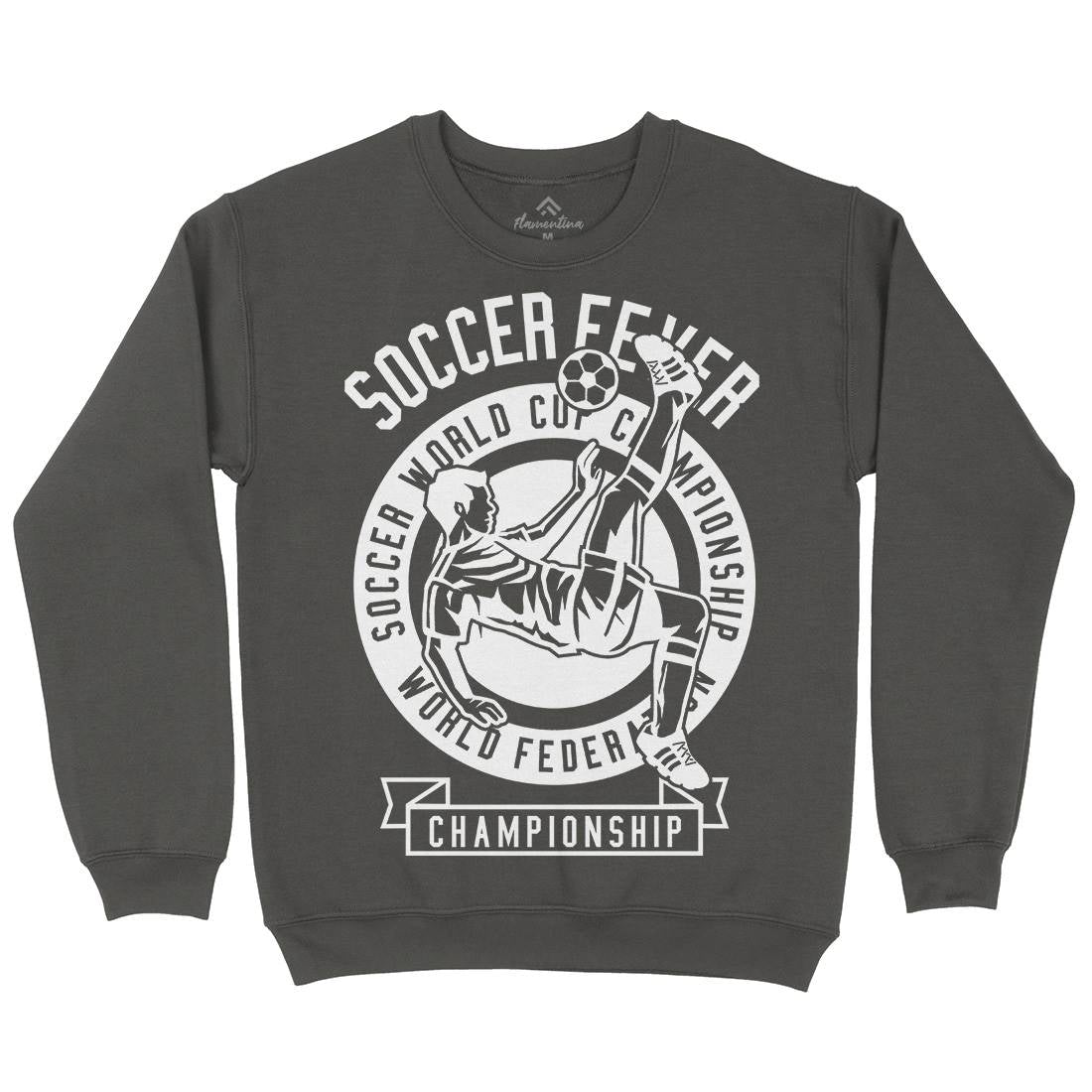 Soccer Fever Kids Crew Neck Sweatshirt Sport B634
