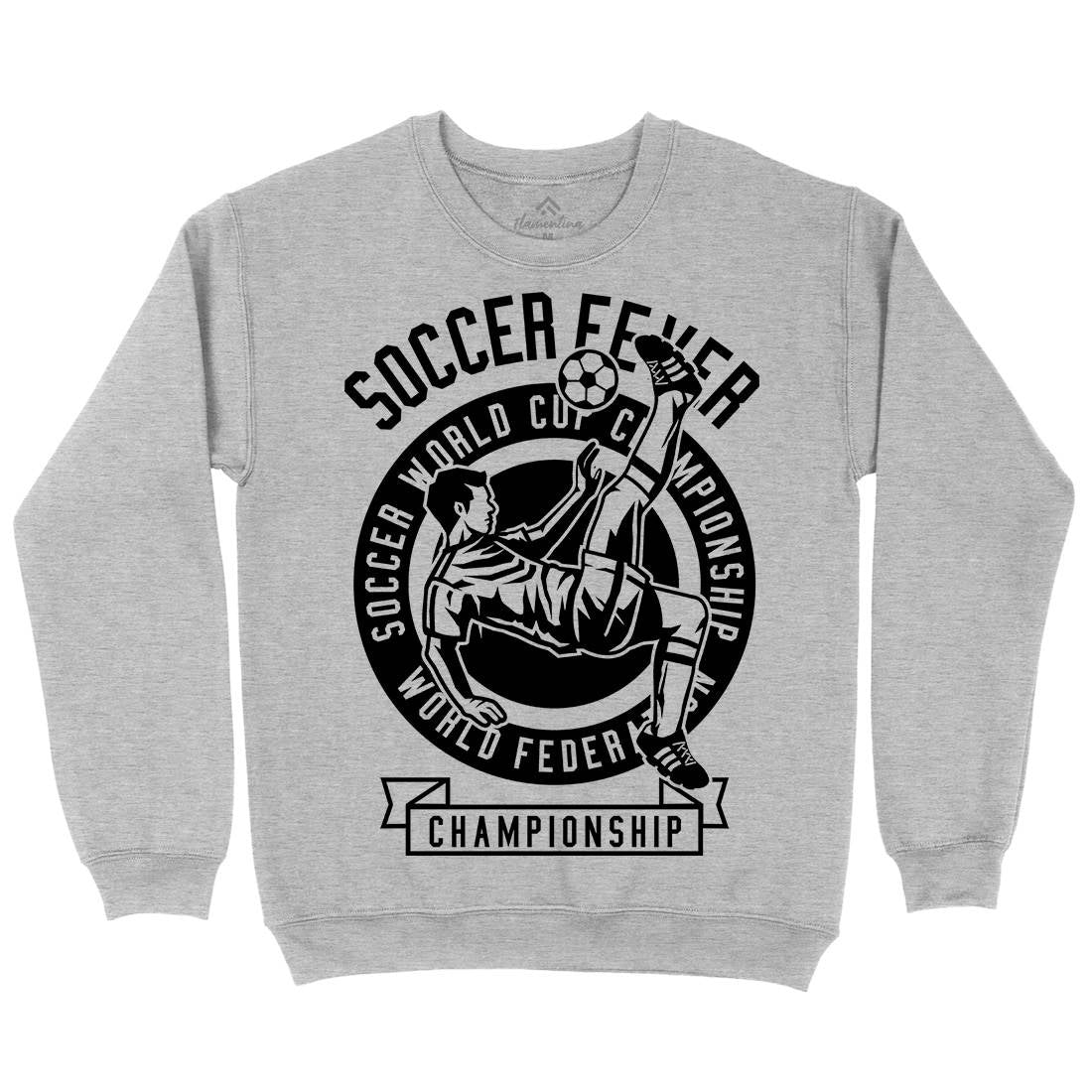 Soccer Fever Kids Crew Neck Sweatshirt Sport B634