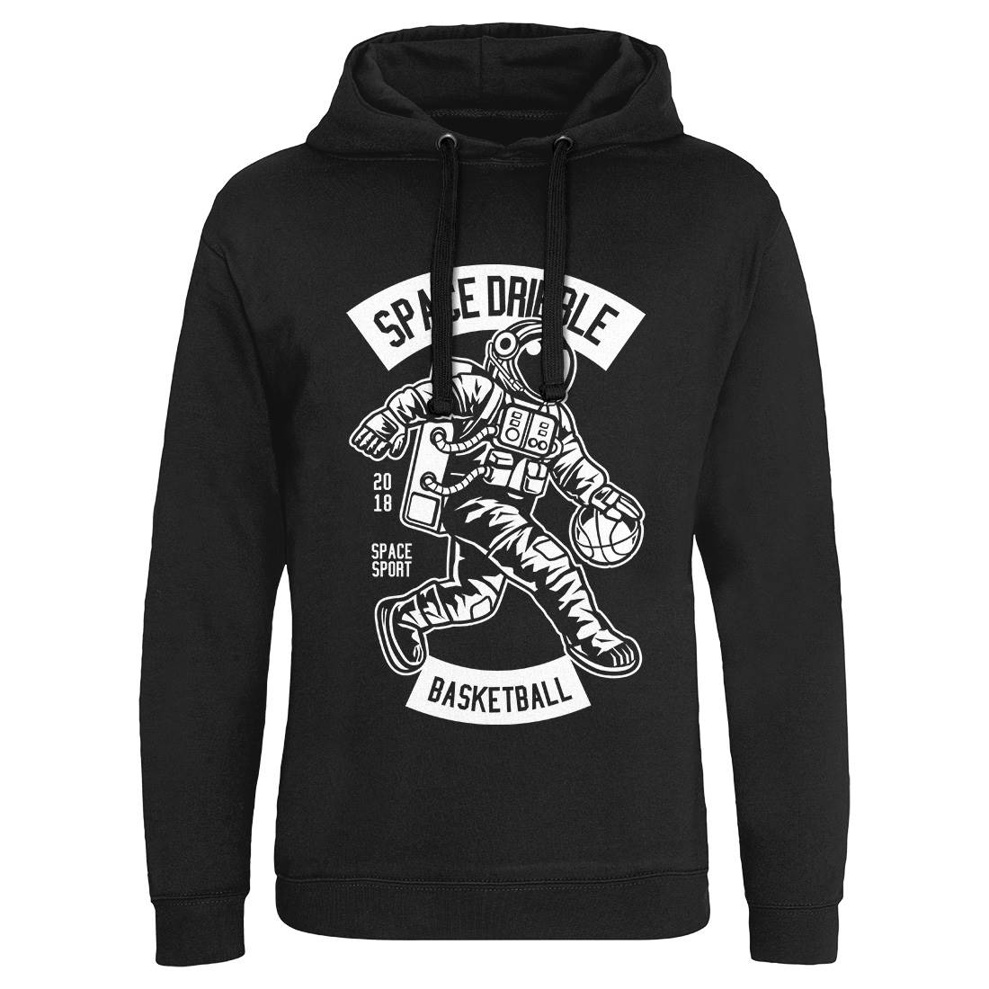 Dribble Mens Hoodie Without Pocket Space B635