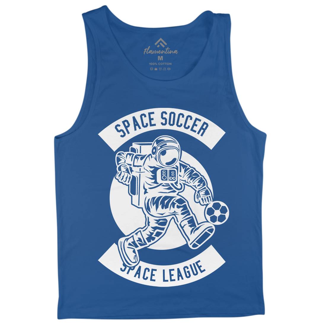 Soccer Mens Tank Top Vest Space B637