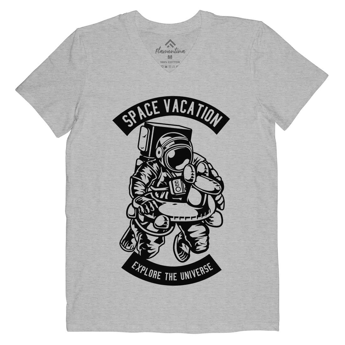 Vacation Mens V-Neck T-Shirt Space B639