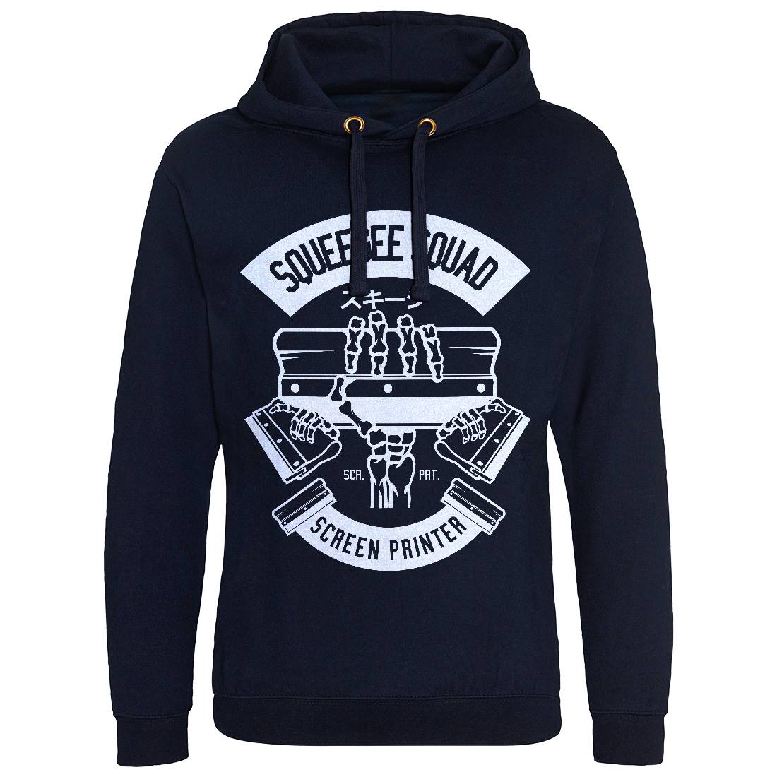 Squeegee Squad Mens Hoodie Without Pocket Retro B642