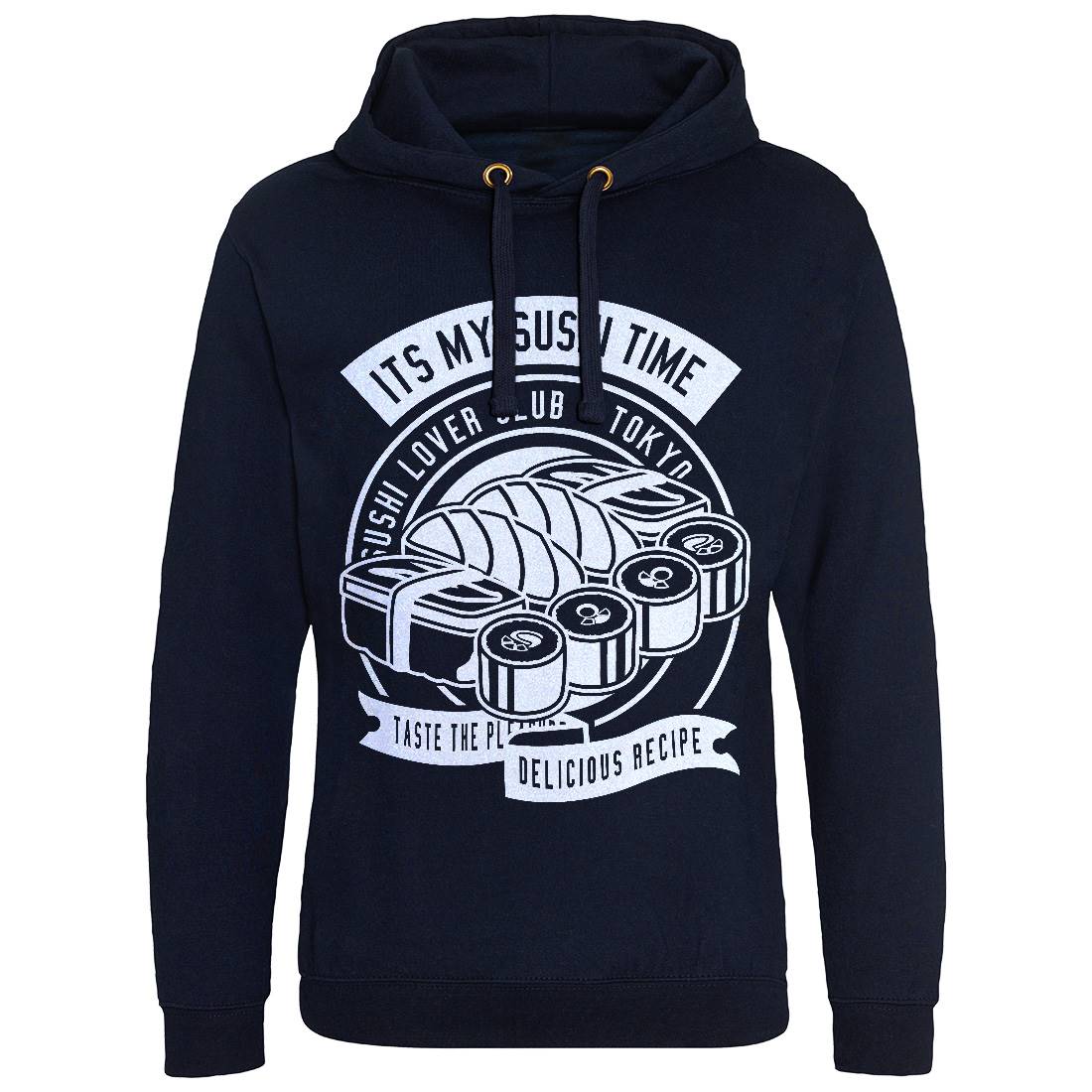 Sushi Time Mens Hoodie Without Pocket Food B647