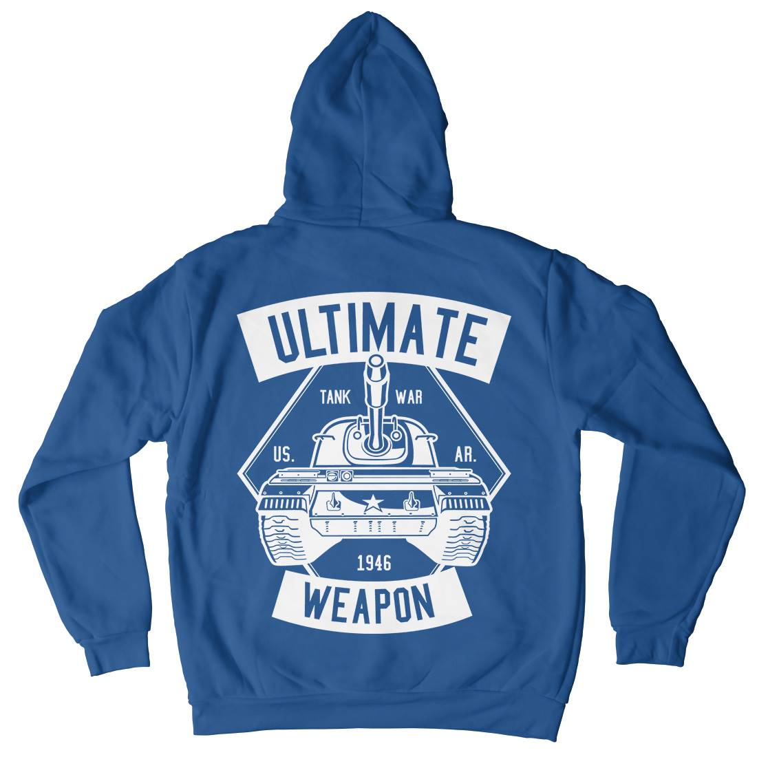 Tank War Ultimate Weapon Mens Hoodie With Pocket Army B649