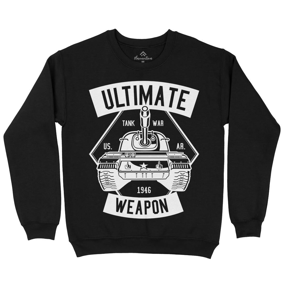 Tank War Ultimate Weapon Kids Crew Neck Sweatshirt Army B649